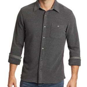 Flag & Anthem Charcoal Knit Performance Flannel Shirt